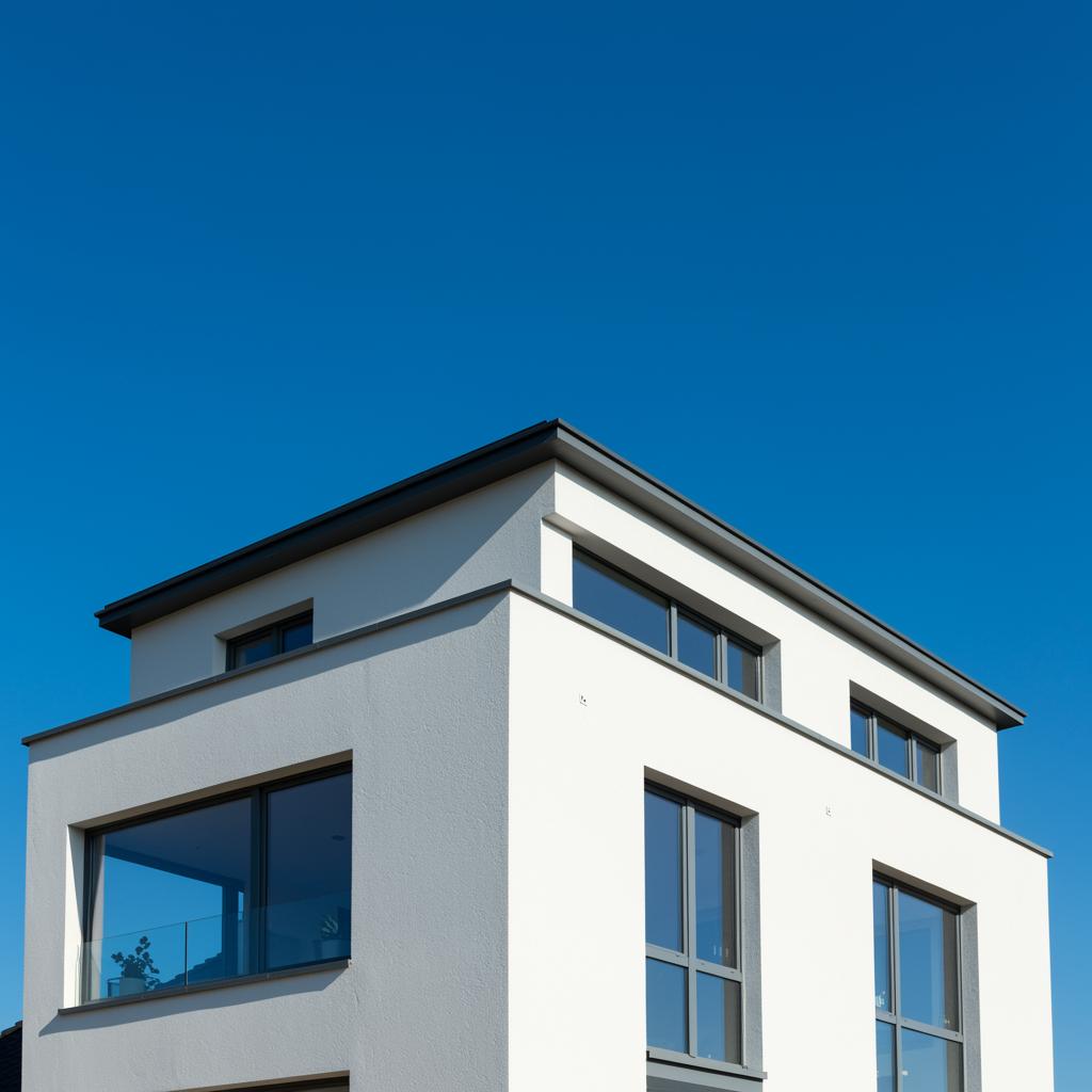 Modern_insulated_house_facade_with_clean_white_render_and_large_windows_clear_blue_sky_daylight_scene_image_1